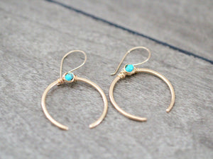 Caporal Earrings - Turquoise