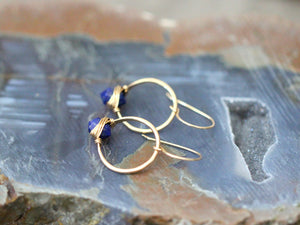 Pike Hoops - Lapis Lazuli  ( As Seen On The Sinner )