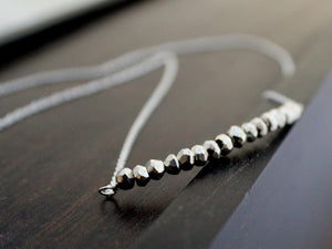 Flash Necklace - Pyrite Bar