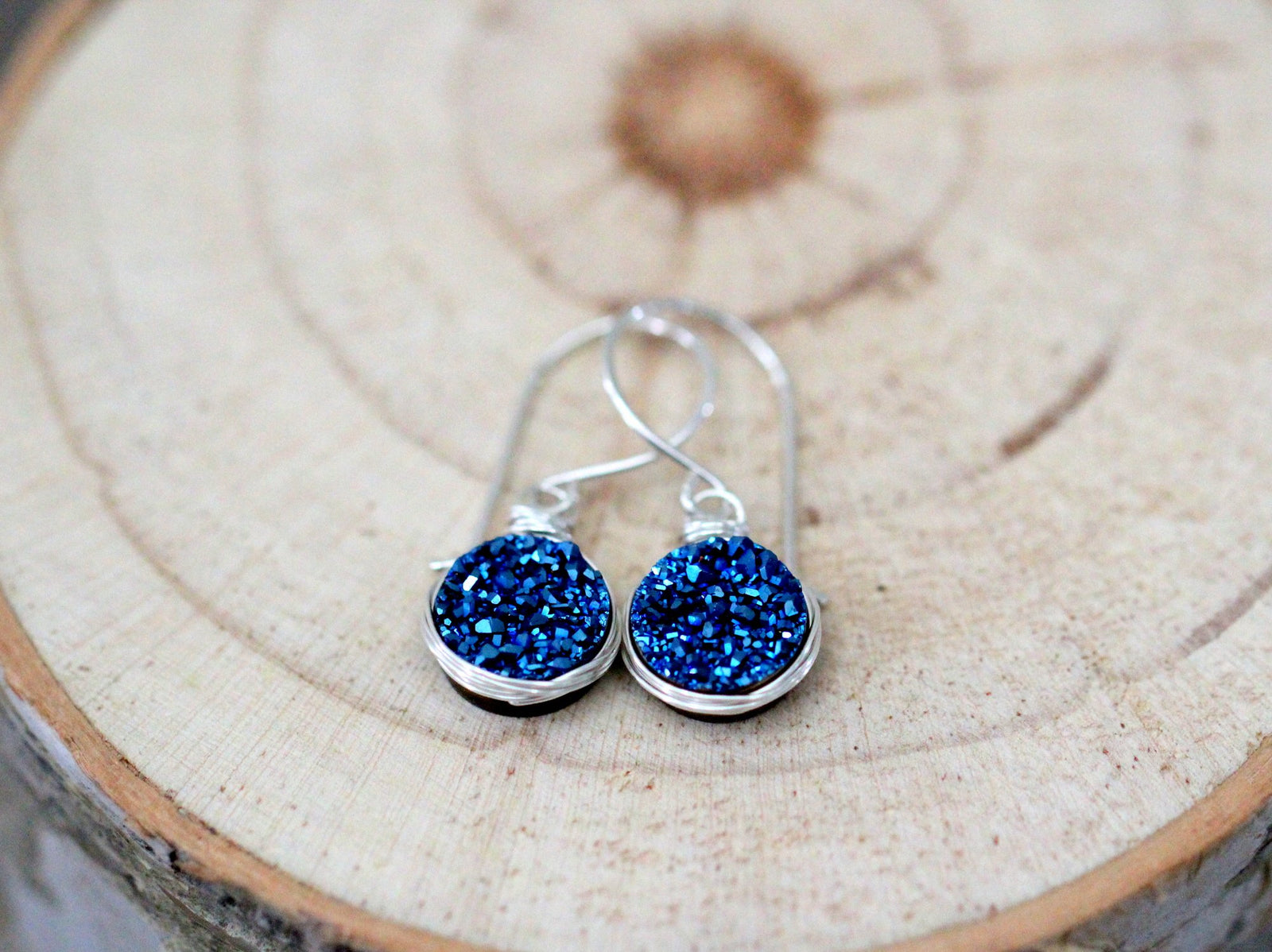 Handmade Druzy Earrings