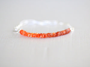 Cara Beaded Bracelet - Sunstone