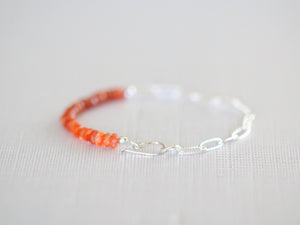 Cara Beaded Bracelet - Sunstone