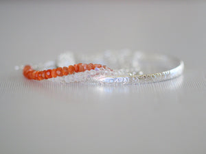 Cara Beaded Bracelet - Sunstone