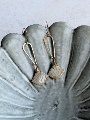 Bombay Earrings - Agate