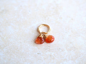 Sunstone Dangle Hugs