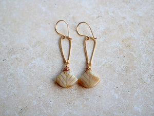 Bombay Earrings - Agate
