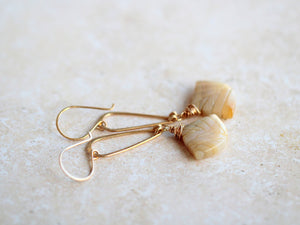 Bombay Earrings - Agate