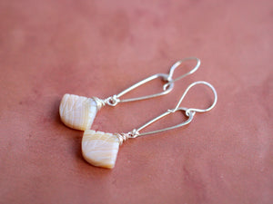 Bombay Earrings - Agate