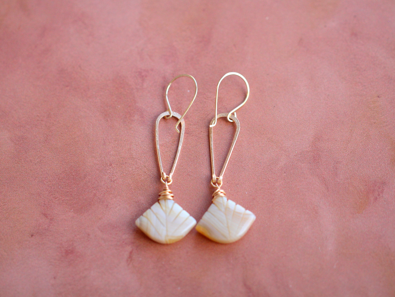 Bombay Earrings - Agate