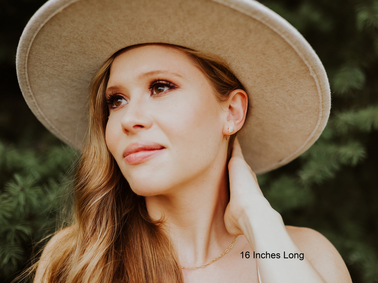 Textured Paperclip Choker