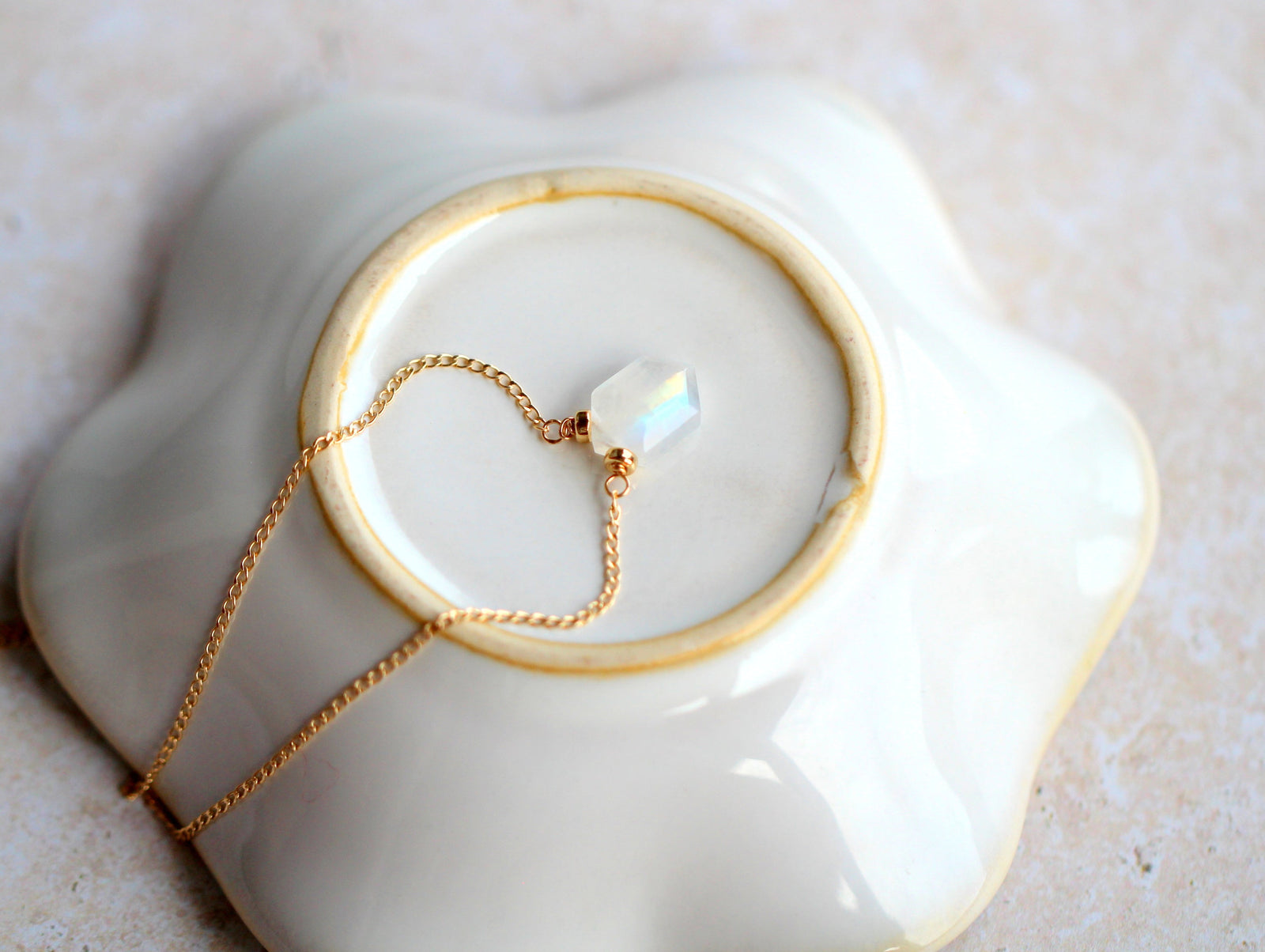 Prism Necklace - Moonstone