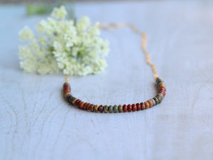 Suede Collar Necklace