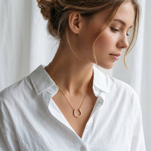 Cannon Horseshoe Necklace