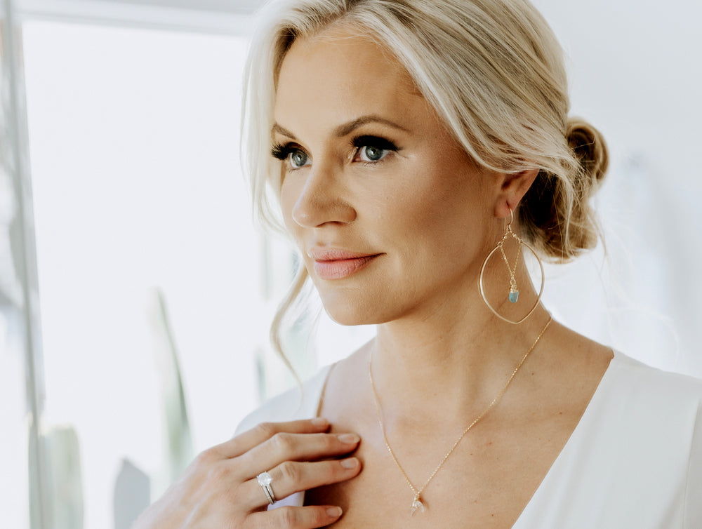 Iris Hoops  ( As Seen On God Friended Me )