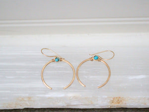 Caporal Earrings - Turquoise