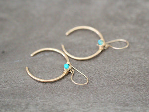 Caporal Earrings - Turquoise