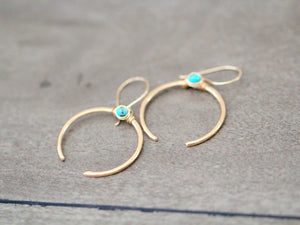 Caporal Earrings - Turquoise