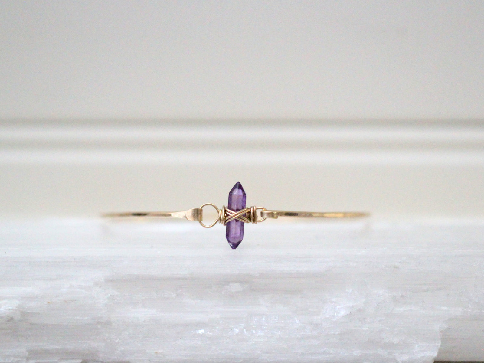 Crest Bracelet - Amethyst