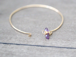 Crest Bracelet - Amethyst