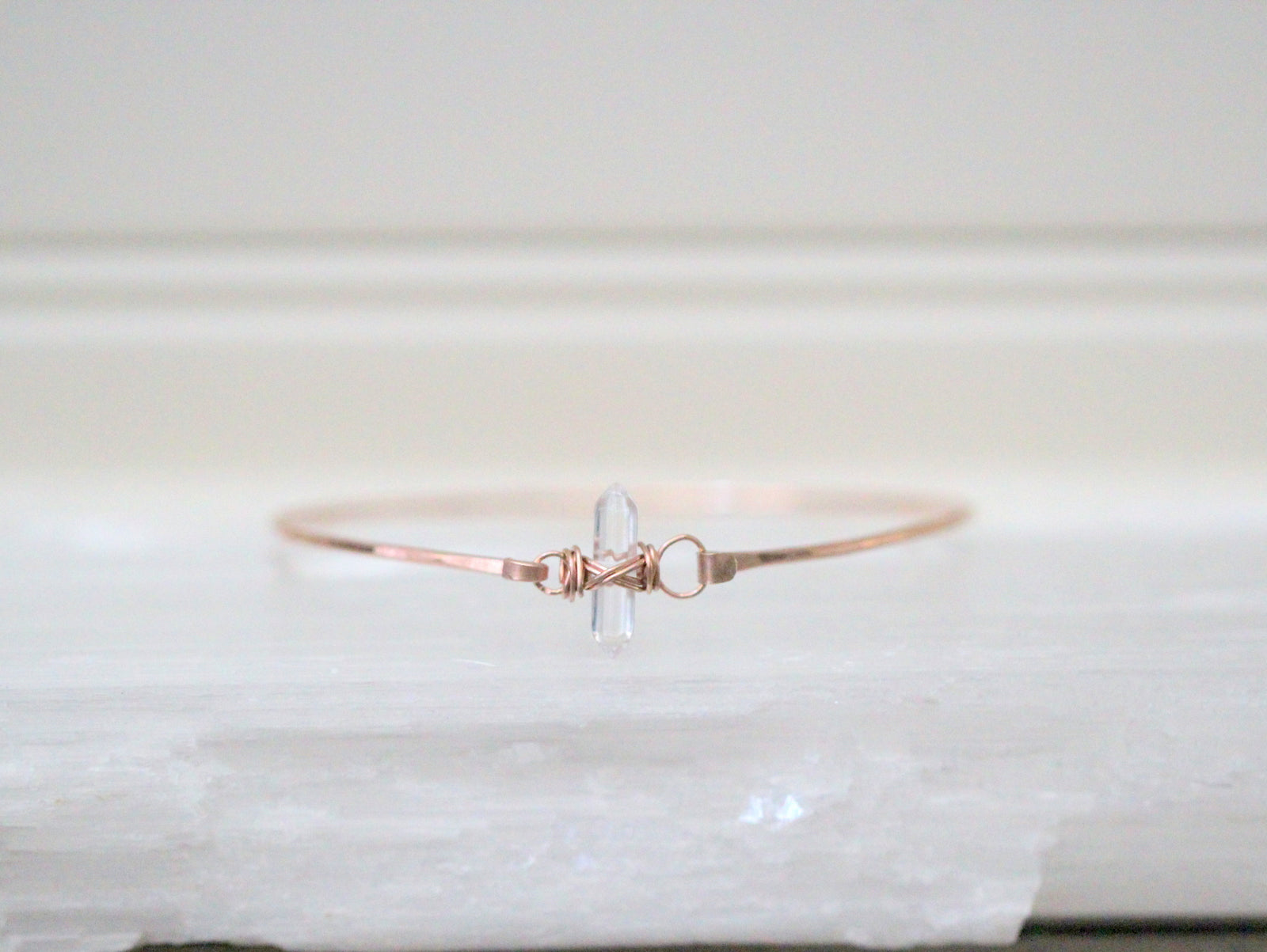 Crest Bracelet - Crystal Quartz