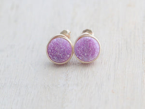 Druzy Studs (Multiple Colors)