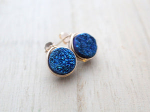 Druzy Studs (Multiple Colors)