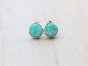 Druzy Studs (Multiple Colors)