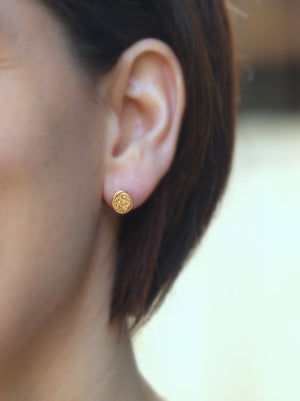 Micro Studs - Gilded Gold