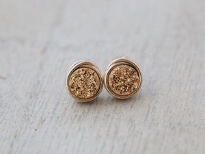 Micro Studs - Gilded Gold