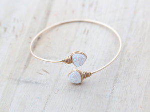Druzy Wrap Bracelet
