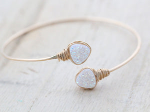 Druzy Wrap Bracelet