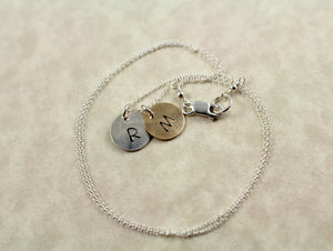 Hand Stamped Keepsake Necklace