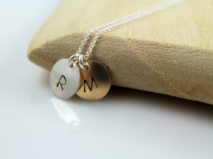 Hand Stamped Keepsake Necklace