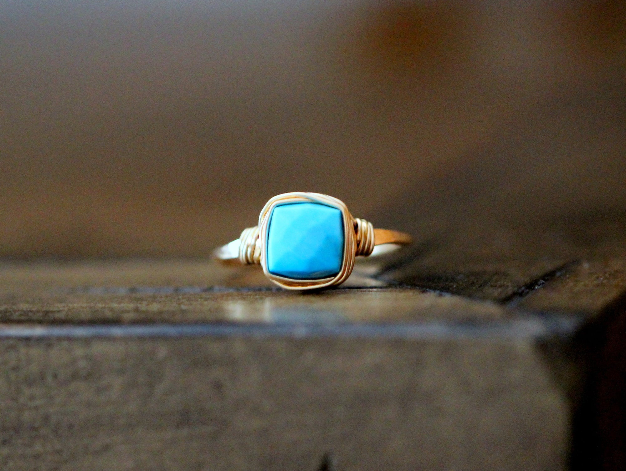 Turquoise Cocktail Ring