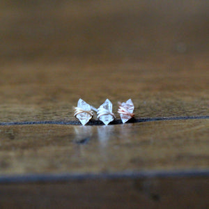 Herkimer Diamond Studs - As Seen On The Small Things Blog & Baby Daddy