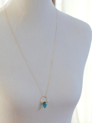 Albatross Necklace - Teal