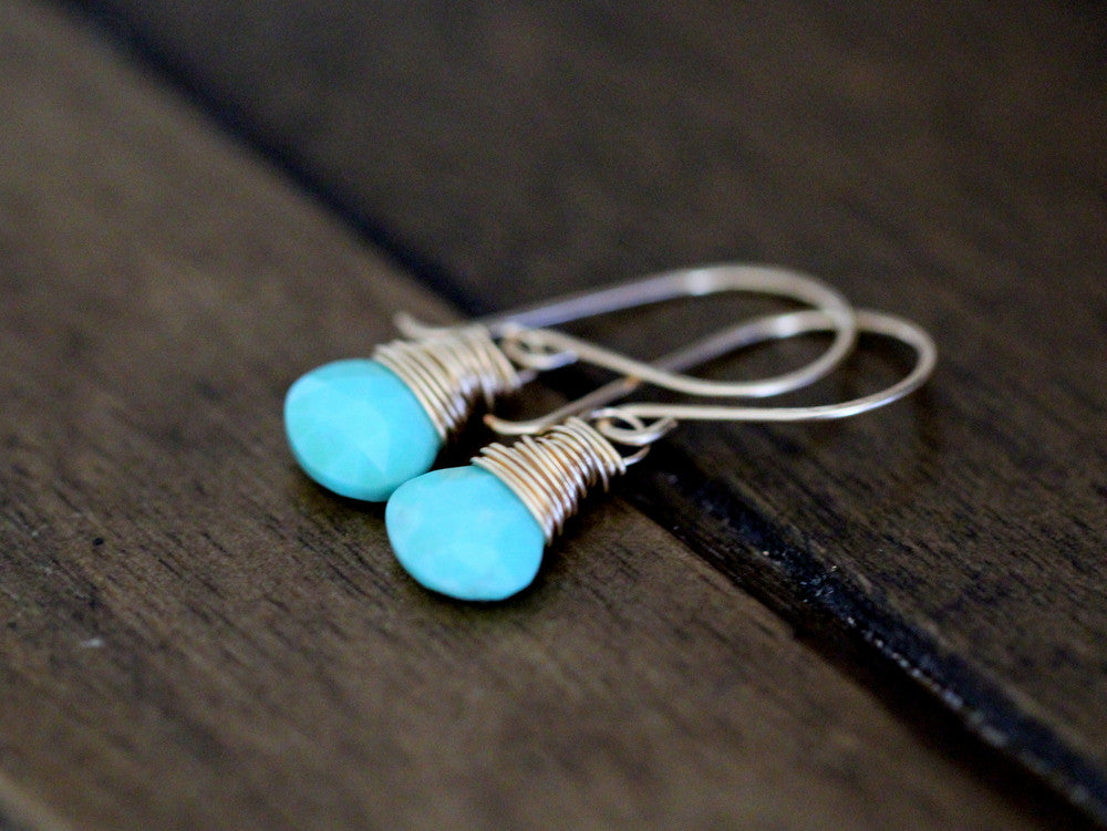 Turquoise Drop Earrings