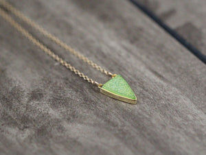 Druzy Finn Necklace - Bartlett