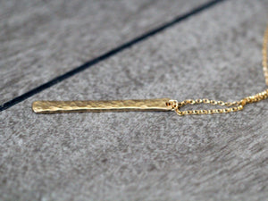 Vertical Bar Necklace