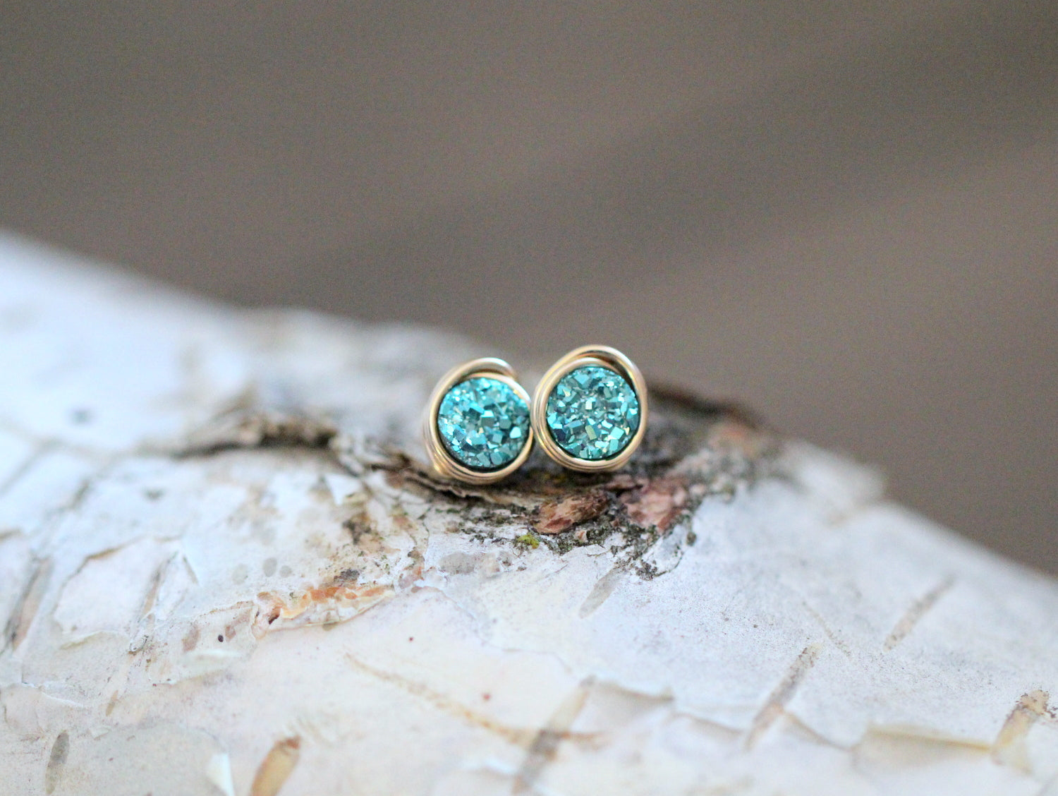 Micro Studs - Teal