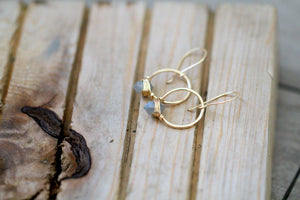 Pike Hoops - Labradorite