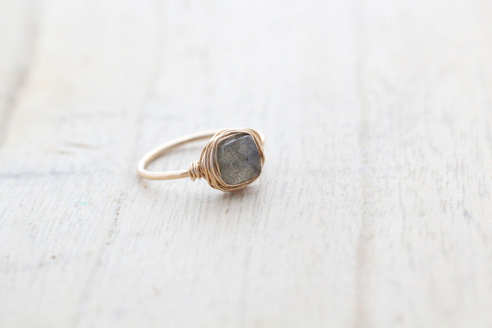 Labradorite Cocktail Ring