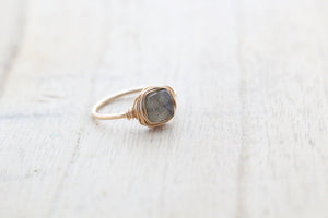 Labradorite Cocktail Ring