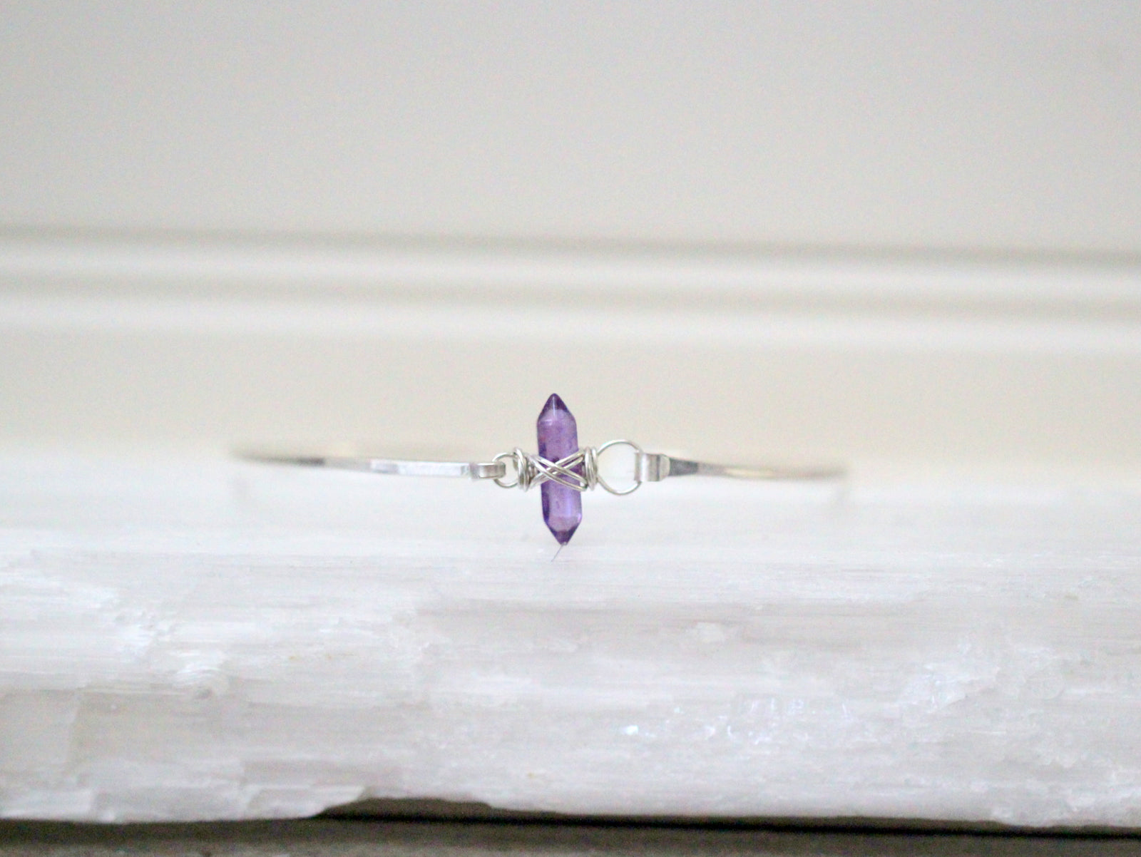 Crest Bracelet - Amethyst