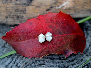 Pike Studs - Mother of Pearl