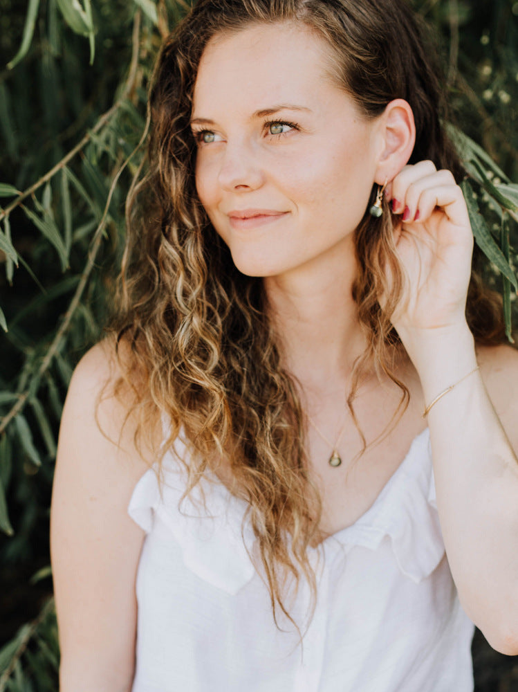 Labradorite Drop Earrings