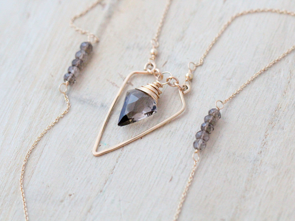 Spearhead Necklace - As displayed at the 2014 GBK Primetime Emmys Luxury Lounge