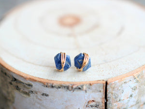 Comet Studs - Sapphire