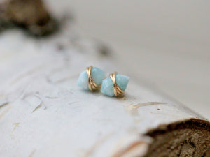 Pike Studs - Larimar