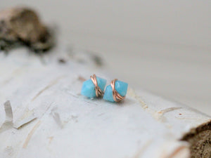 Pike Studs - Larimar